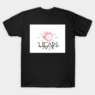 Human heart illustration and concept T-Shirt